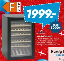 Bilka Vinkøleskab tilbud