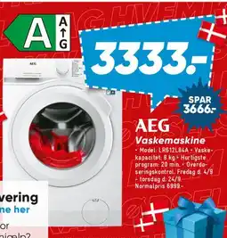 Bilka AEG Vaskemaskine tilbud