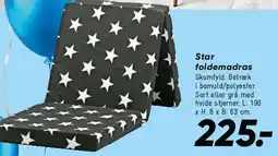 Bilka Star foldemadras tilbud