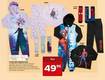 Frost eller Spiderman
