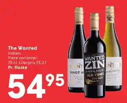 SPAR The Wanted - vin (Italien) tilbud