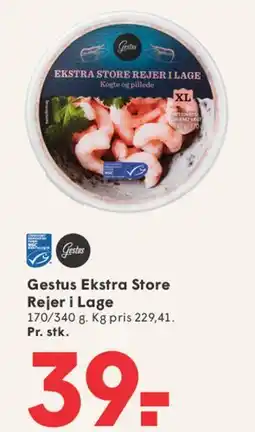 SPAR Gestus Ekstra Store Rejer i Lage tilbud