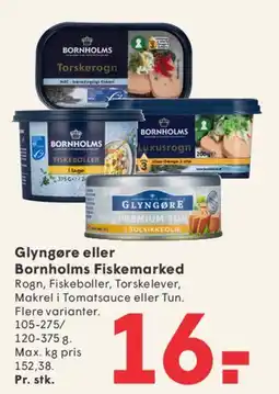 SPAR Glyngøre eller Bornholms Fiskemarked tilbud