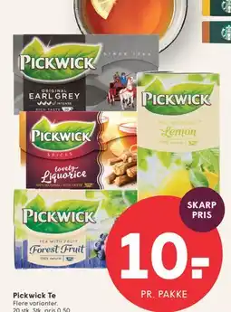 SPAR Pickwick Te tilbud