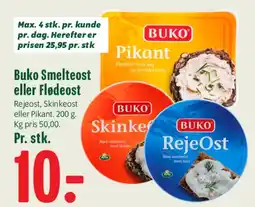 Min Købmand Buko Smelteost / Flødeost tilbud