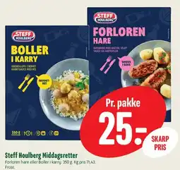 Min Købmand Steff Houlberg Middagsretter tilbud