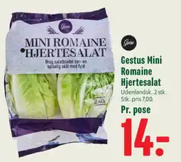 Min Købmand Gestus Mini Romaine Hjertesalat tilbud