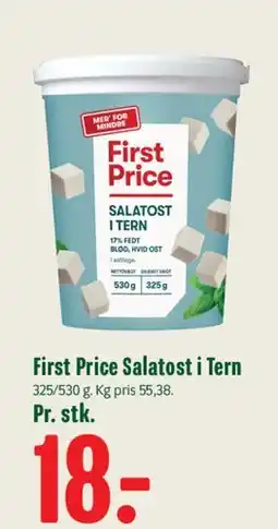 Min Købmand First Price Salatost i Tern tilbud