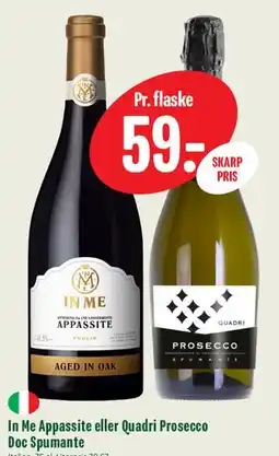 Min Købmand In Me Appassite eller Quadri Prosecco tilbud