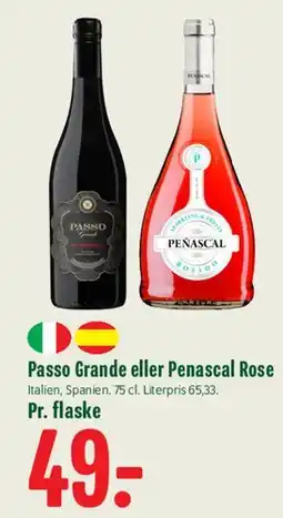 Min Købmand Passo Grande eller Penascal Rosé tilbud
