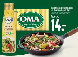 Min Købmand Becel Flydende Original, Becel Let eller OMA Stege & Bage tilbud
