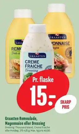 Min Købmand Graasten Remoulade, Mayonnaise eller Dressing tilbud