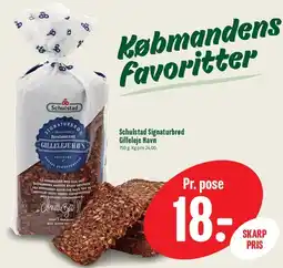 Min Købmand Schulstad Signaturbrød Gilleleje Havn tilbud