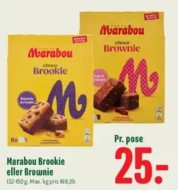 Min Købmand Marabou Brookie eller Brownie tilbud