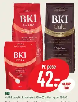 Min Købmand BKI (kaffe) tilbud