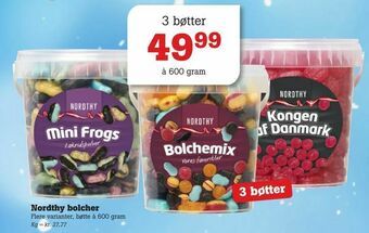 Poetzsch Padborg Nordthy bolcher tilbud