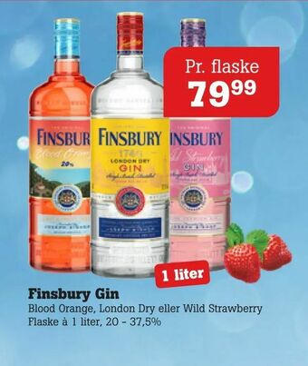 Poetzsch Padborg Finsbury Gin tilbud