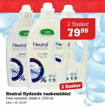 Poetzsch Padborg Neutral flydende vaskemiddel tilbud