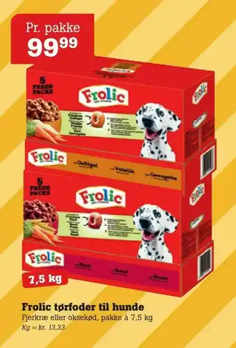 Poetzsch Padborg Frolic tørfoder til hunde tilbud