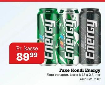 Poetzsch Padborg Faxe Kondi Energy tilbud