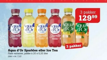 Poetzsch Padborg Aqua d'Or Sparkles eller Ice Tea tilbud