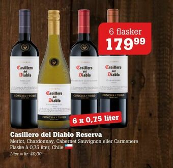 Poetzsch Padborg Casillero del Diablo Reserva tilbud