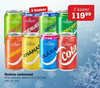 Poetzsch Padborg Harboe sodavand tilbud