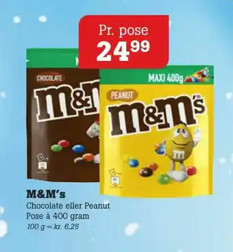 Poetzsch Padborg M&M's tilbud