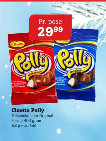 Poetzsch Padborg Cloetta Polly tilbud