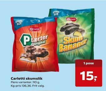 SuperBrugsen Carletti skumslik tilbud