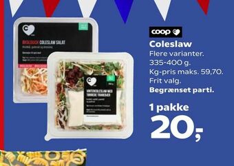 SuperBrugsen Coleslaw tilbud