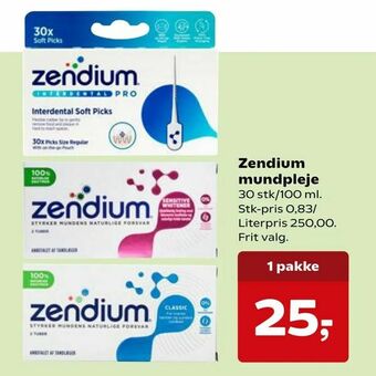 SuperBrugsen Zendium mundpleje tilbud