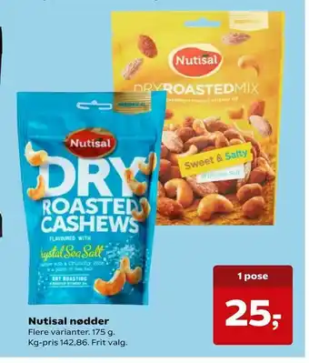 Nutisal nødder