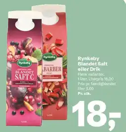Let-Køb Rynkeby Blandet Saft eller Drik tilbud
