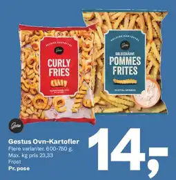 Let-Køb Gestus Ovn-Kartofler tilbud