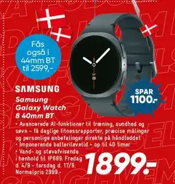 Bilka Samsung Galaxy Watch4 40mm BT tilbud