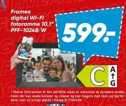 Bilka Frameo digital Wi‑Fi fotoramme 10,1 PFF-1024B/W tilbud