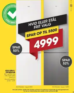 Punkt1 AEG Køle-/Fryseskab tilbud