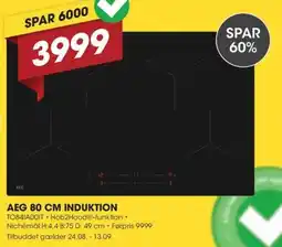Punkt1 Aeg 80 cm induktion tilbud