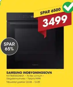 Punkt1 Samsung indbygningsovn tilbud