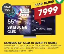 Punkt1 Samsung 55" OLED 4K Smart TV tilbud