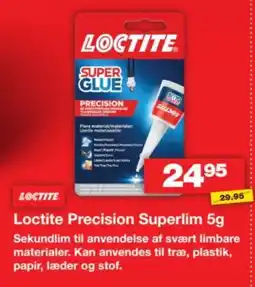 Bauhaus Loctite Precision Superlim tilbud
