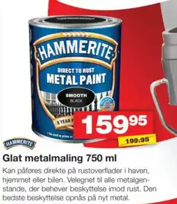 Bauhaus Hammerite metalmaling tilbud