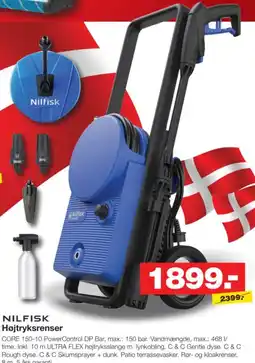 Bauhaus Nilfisk Højtryksrenser tilbud