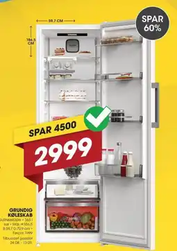 Punkt1 Grundig køleskab tilbud