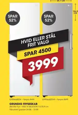 Punkt1 LG Grundig Fryseskab tilbud