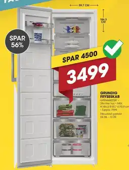 Punkt1 Grundig fryseskab tilbud