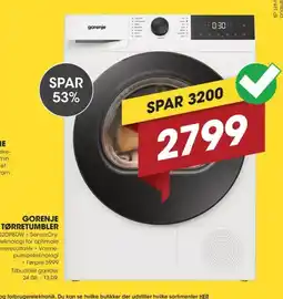 Punkt1 Gorenje tørretumbler tilbud