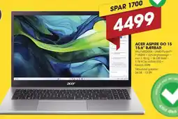 Punkt1 Acer Aspire Go 15 15.6" Bærbar tilbud