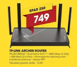 Punkt1 Tp-link archer router tilbud